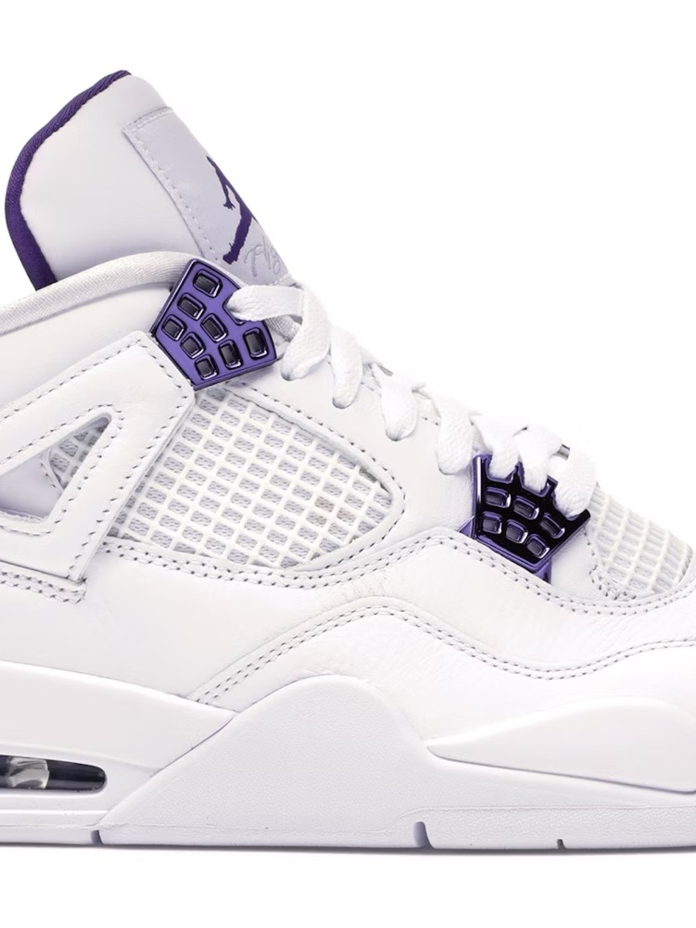Metallic Purple Jordan 4’s